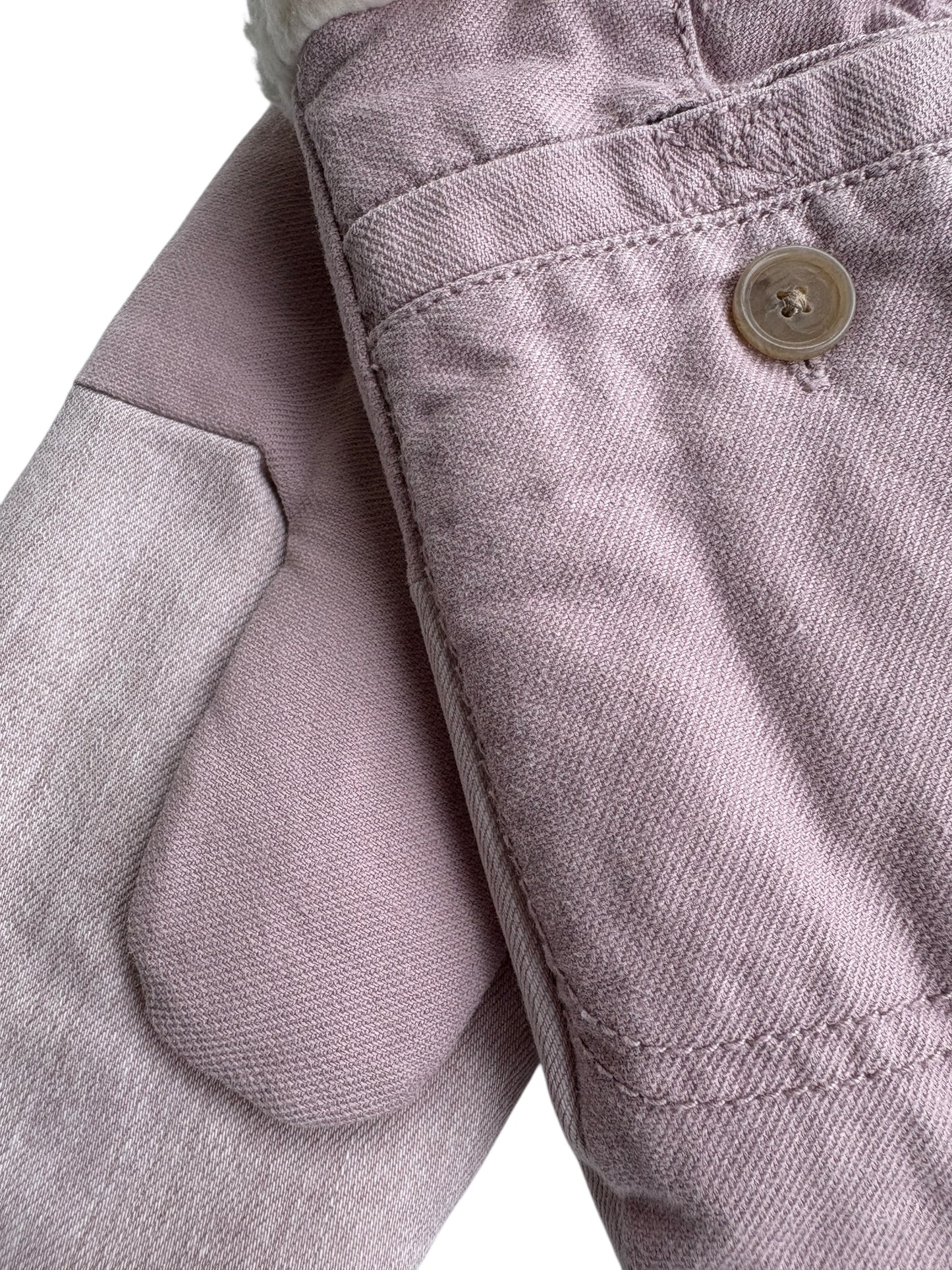 Up-cycled Dusty Pink Mittens - Large