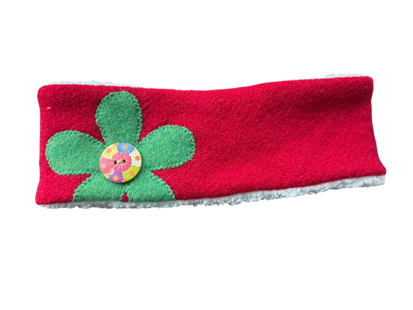 Flower Garden Ear Warmer - Garden Poppy