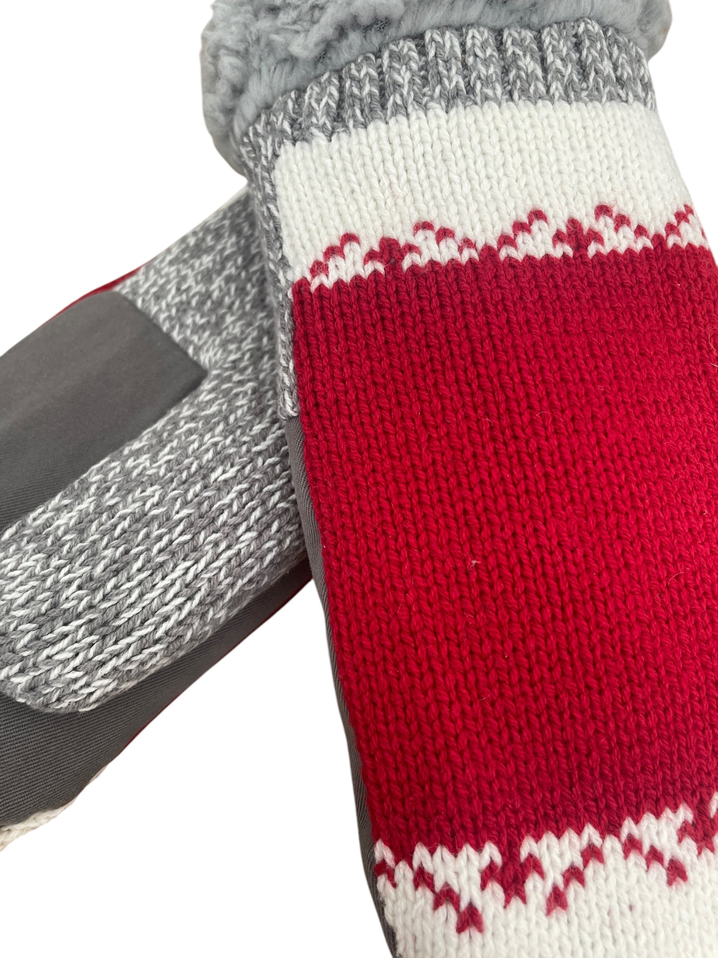 Up-cycled Knit Sweater Mittens - Medium