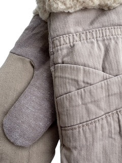 Up-cycled Neutral Mittens - Small