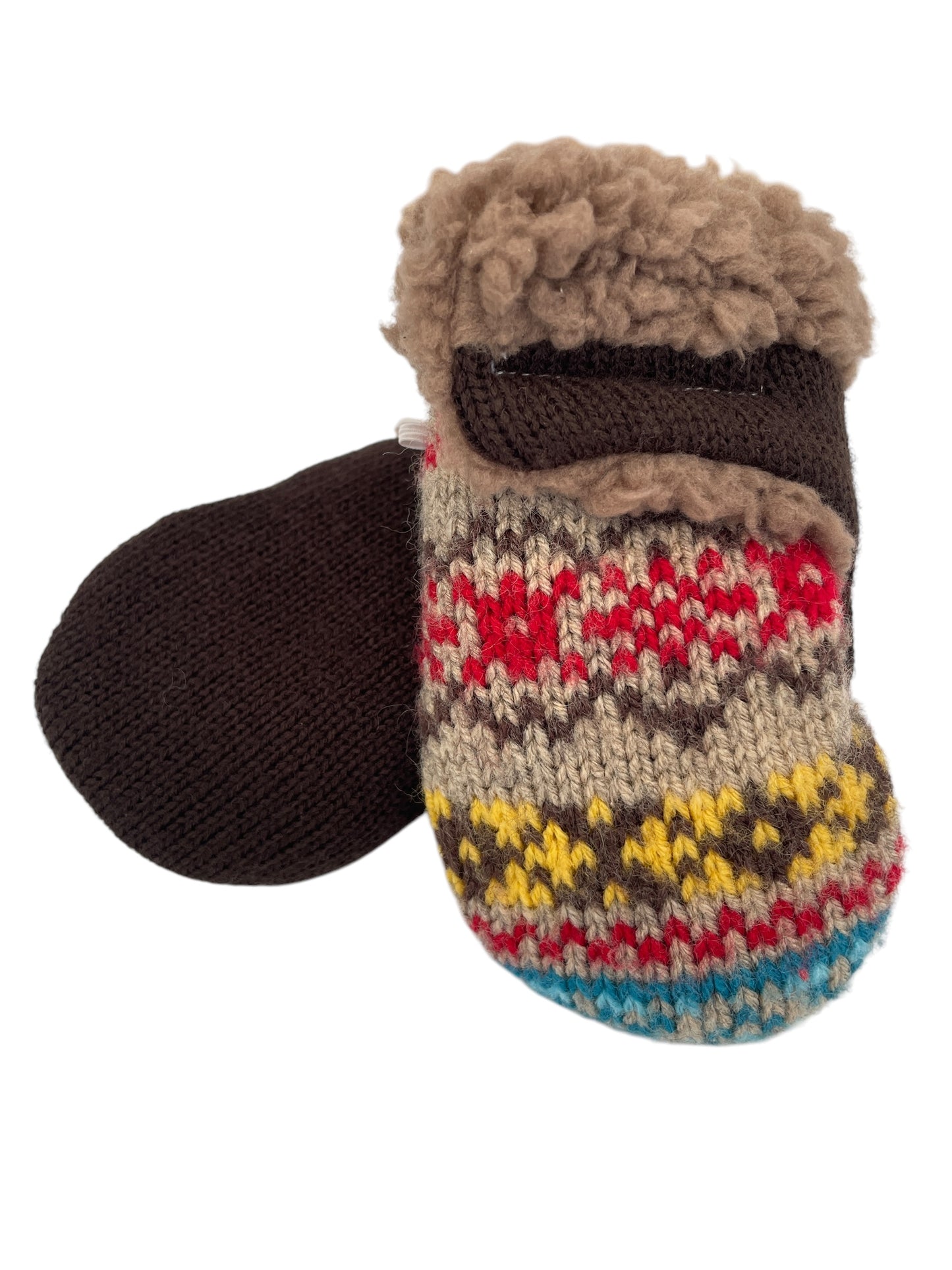 Kids X-Small Mittens (6-18 Months) – Upcycled & Sherpa-Lined