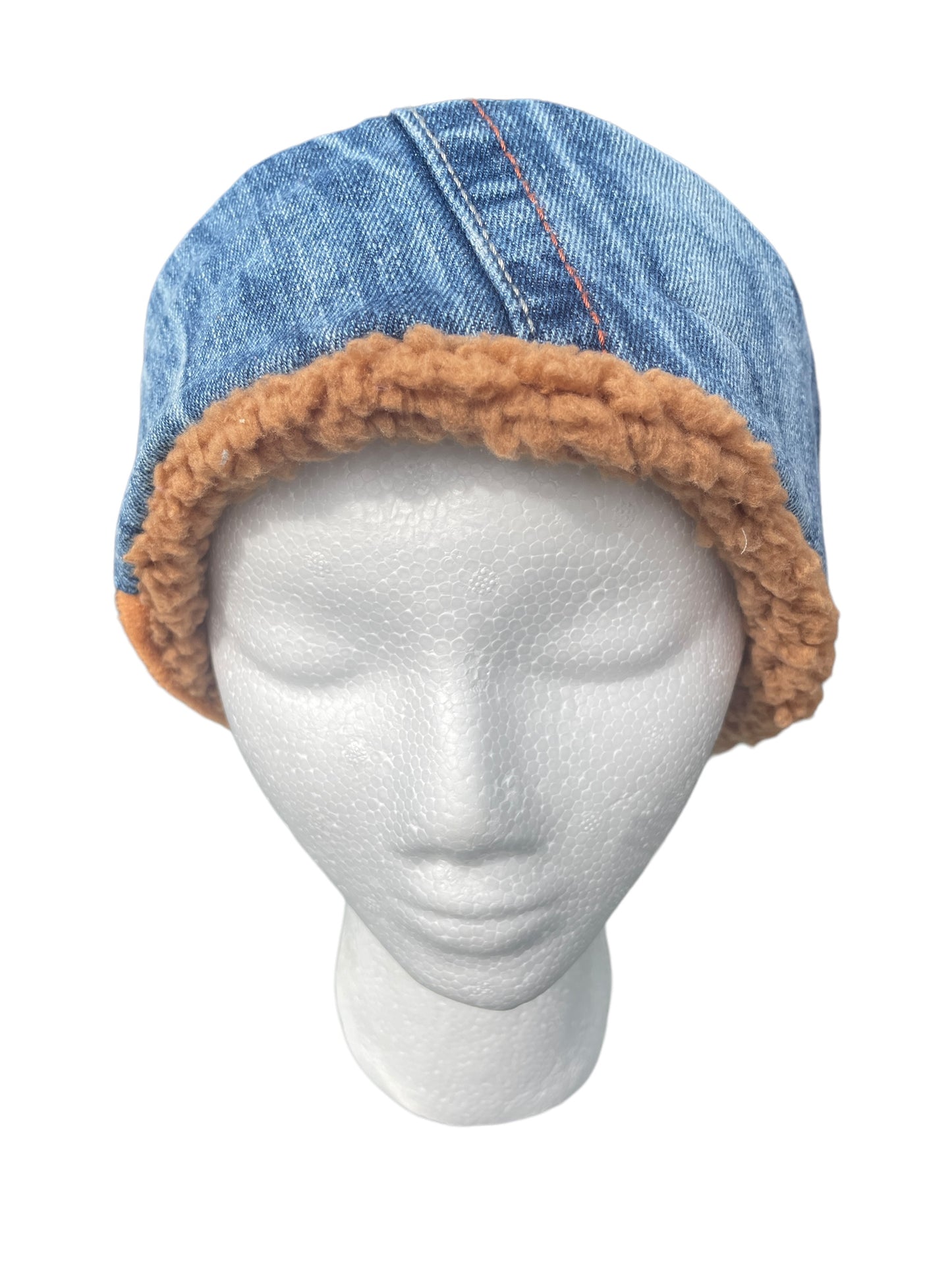Up-cycled Denim Ear Warmer M/L image 0