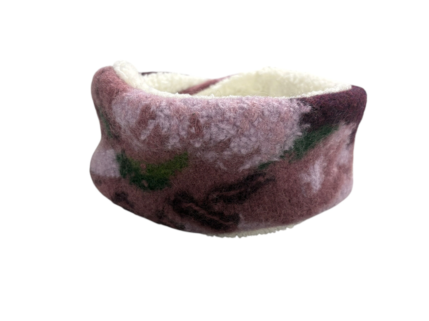 Adjustable Ear & Neck Warmer - Dusty Mauve Floral