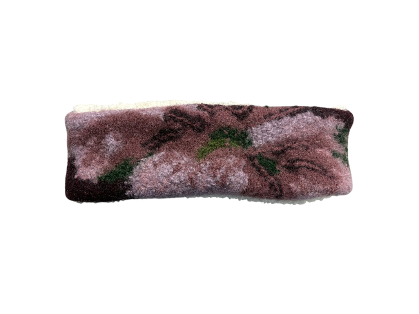 Adjustable Ear & Neck Warmer - Dusty Mauve Floral