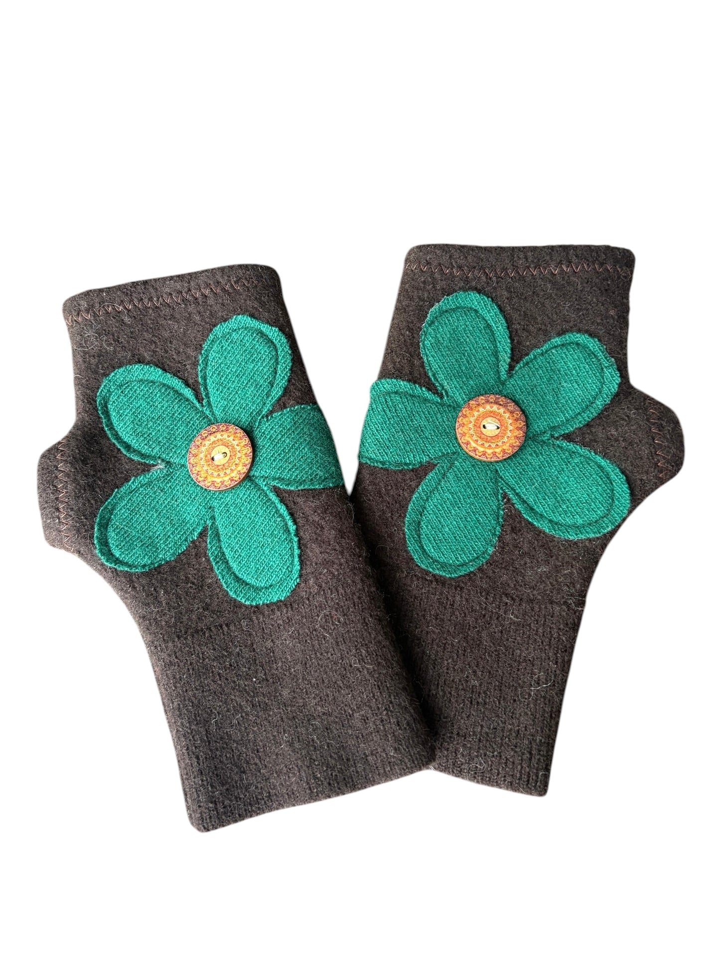 Flower Garden Hand Warmers - Teal Blossom