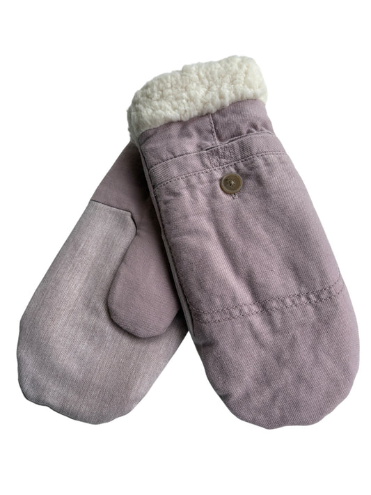 Up-cycled Dusty Pink Mittens - Large