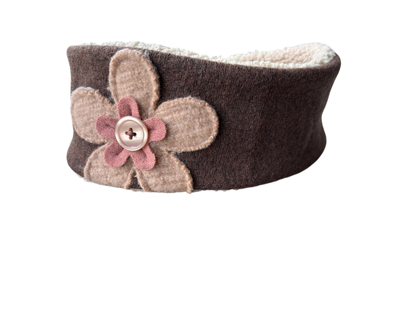 Flower Garden Ear Warmer - Vintage Rose