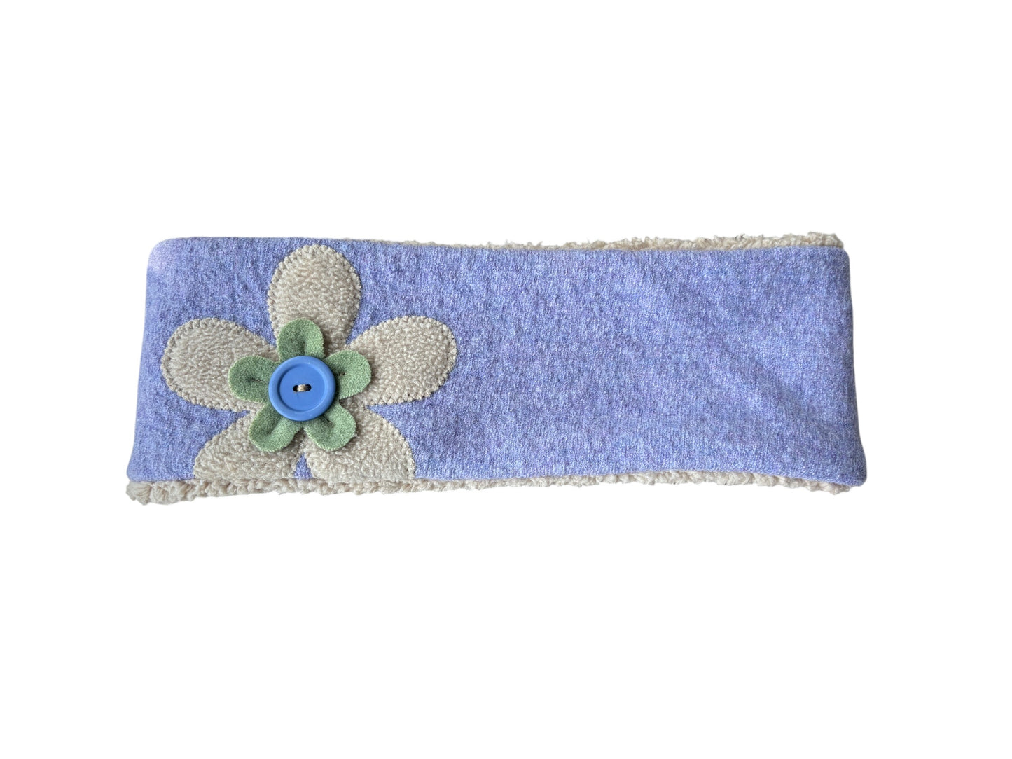 Flower Garden Ear Warmer - Lavender Meadow