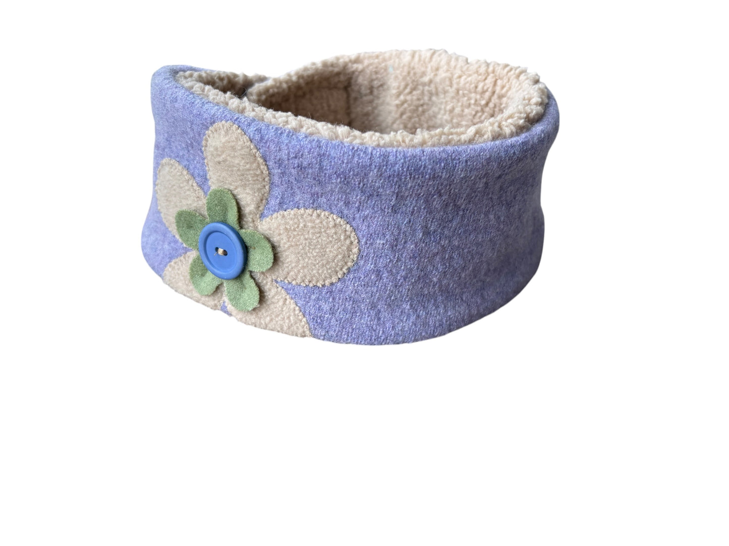 Flower Garden Ear Warmer - Lavender Meadow