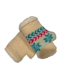 Upcycled -Fingerless Wool Mittens. Handmade and One-of-a-Kind