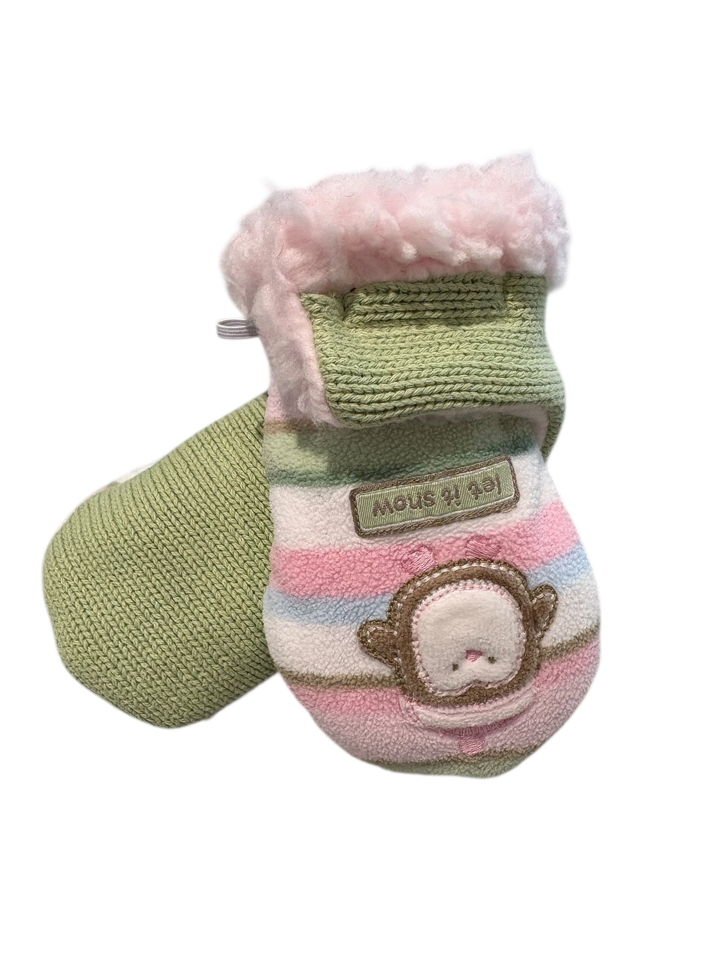 Upcycled Baby Mittens - XS (6-18 Mos.) | Hook & Loop | Upcycled