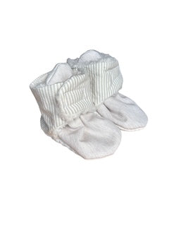 Baby Booties (12–18 Months) – Hook & Loop Closure, Sherpa Fleece Lined