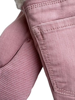 Up-cycled Dusty Rose Mittens - Small