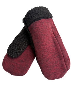 Up-cycled Zipper Pocket Mittens - Medium