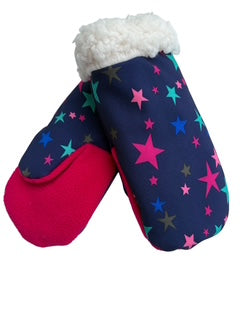 Upcycled Kids Mittens - Medium (4-6 yrs.) | Bright Star